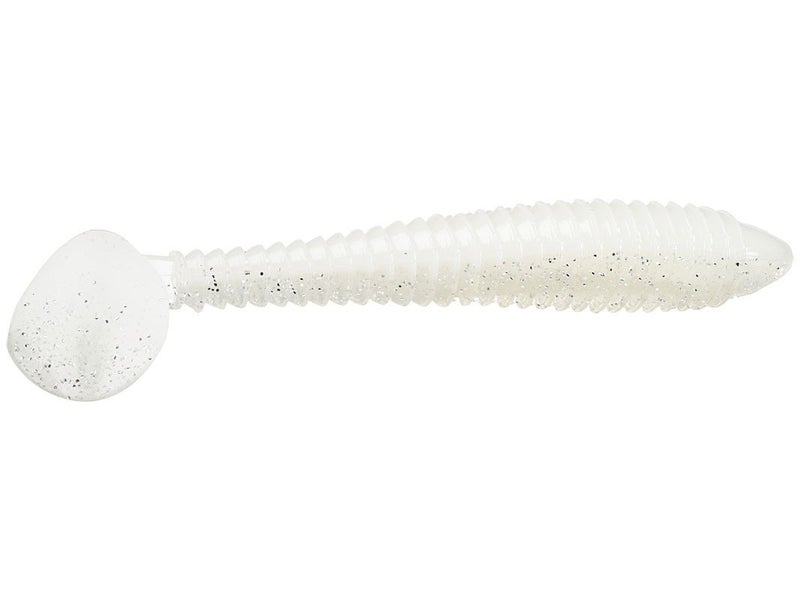 Strike King Rage Swimmer Fishing Lure, Soft Plastic Paddletail Minnow, Sleek Nose Cone, Softly Ribbed Body, Thin Tail - Image 4